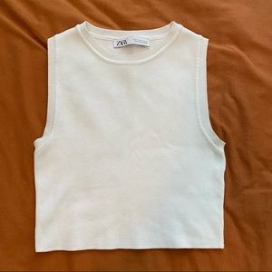 Zara knit tank 2/$15